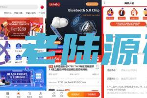 【跨境电商】海外商城外贸多语言商户入驻运营版本带客服系统电商网站运营级别