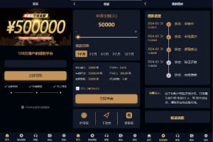 【海外贷款系统】最新ui海外贷款系统/uniapp前端贷款源码/海外小额贷款系统/海外源码